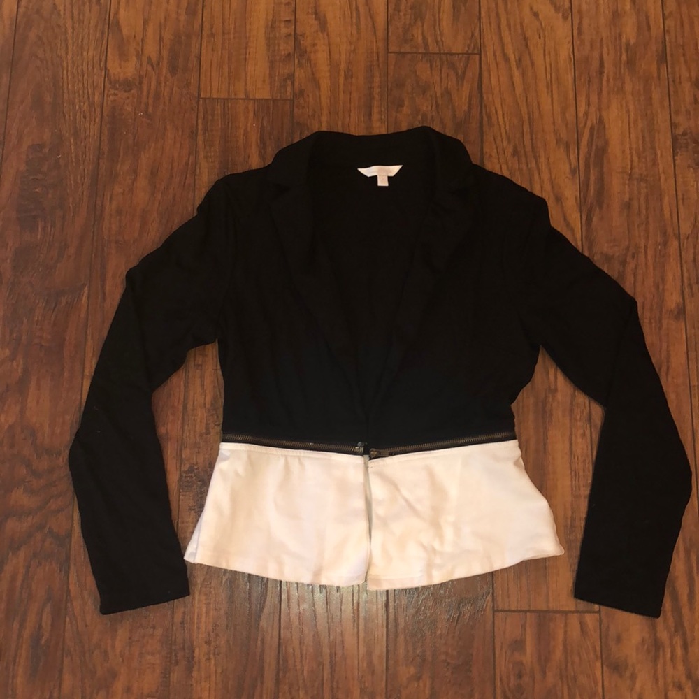 Zip off blazer